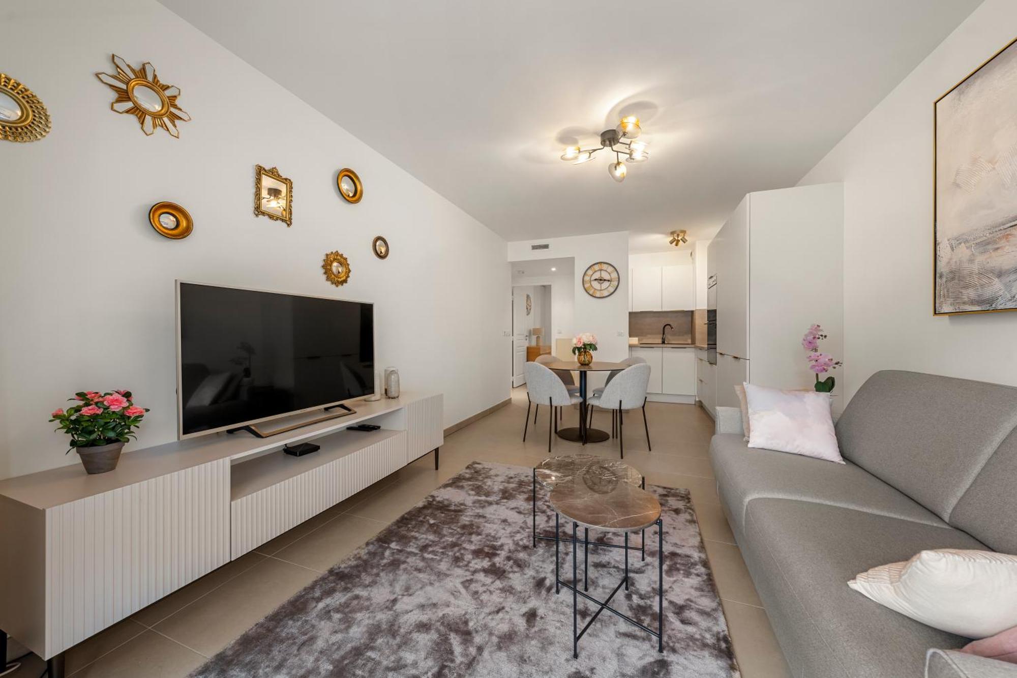 Beautiful Apartment Cannes Center Terrace Parking מראה חיצוני תמונה